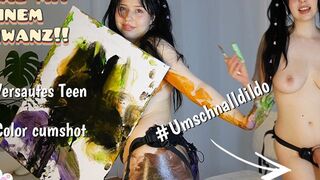 Daphne Dietz stellt Sex mit Künstler nach