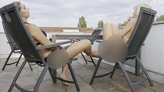 Mila-Hase will nach der Sauna ficken