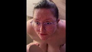 fututio-nrw @ Wackelnde Titten und Sperma im Gesicht
