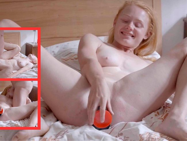 natuerlich-reiten: Phine wird vom BBC Dildo so geil, dass sie einen echten Schwanz braucht