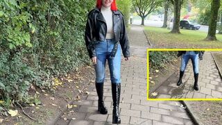 Cat Coxx - Perverse Public Piss: Ultra Pissflut bis die Blase leer ist