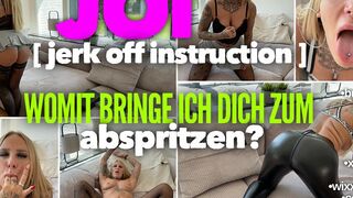 Abspritz Anweisungen von Lara-Cum-Kitten! Bringe ich dich so zum spritzen?