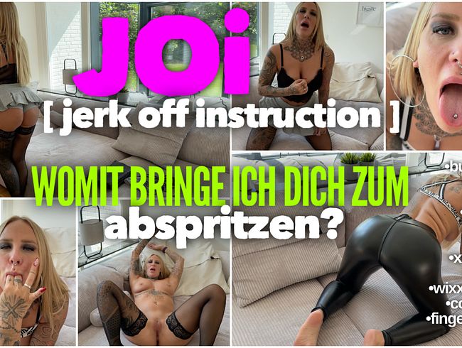 Abspritz Anweisungen von Lara-Cum-Kitten! Bringe ich dich so zum spritzen?