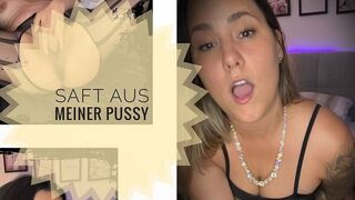 Es wird nass bei x_lady_69! Erst pissen, dann squirten