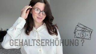 Gehaltserhöhung gewünscht? Na dann zeig mal, was du drauf hast (mit Roxi-black)