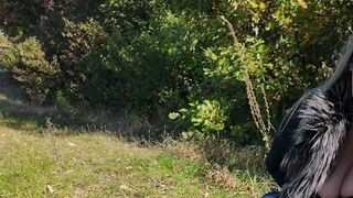 aische pervers - Beim Outdoor-Fickdate frech angep*sst