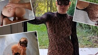 germanmaskedlucie lässt sich vom Nachbarn den Arsch versohlen