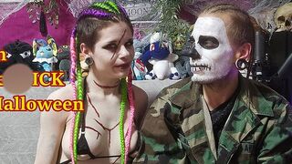 Freche Prinzessin will an Halloween gefickt werden (ViGothFox)