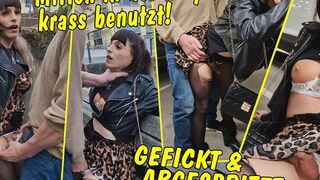 Eigentlich wollte ich spazieren gehen doch dann wurde ich mitten in der Stadt gefickt (TV-Helena-Kimberly)