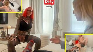 Cat-Coxx macht es vor den Augen der Stieftochter