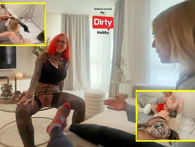 Cat-Coxx macht es vor den Augen der Stieftochter