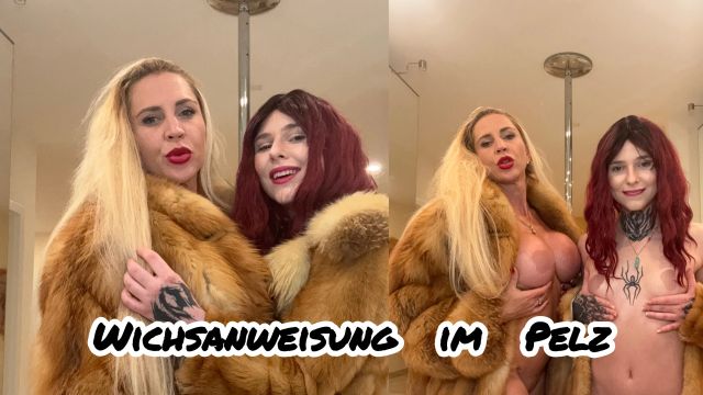 Kate-Monroe: Wichsanweisung im Pelz