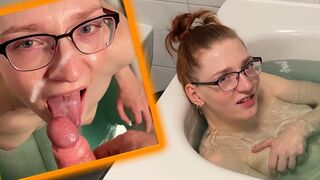 FinaFoxy lässt sich beim Baden vom Stiefbruder bumsen