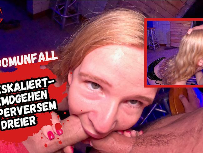 Das Kondom blieb in meiner Muschi stecken beim Junggesellenabschied [Bikergirl97]