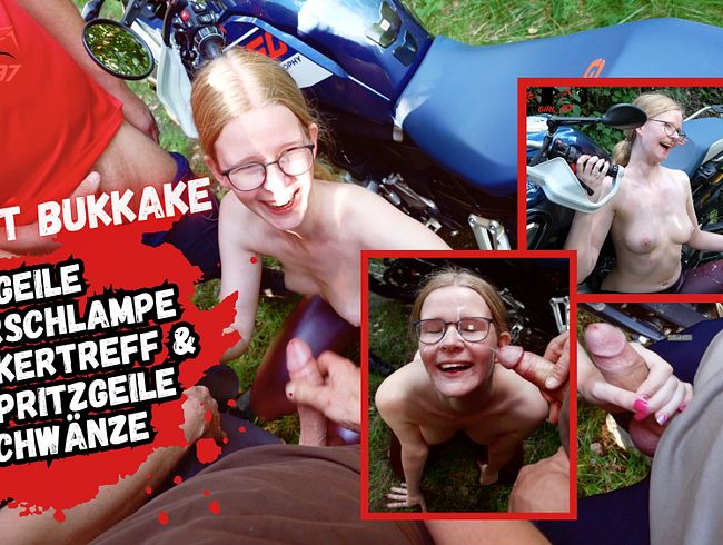 Spermamassaker für Bikergirl-97 am Bikertreff