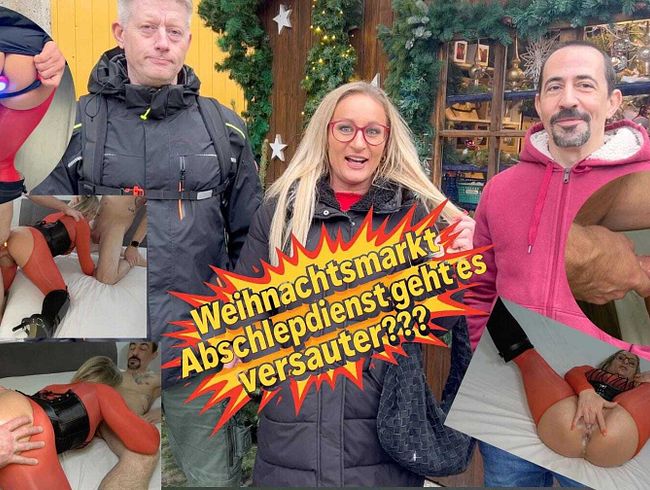 Studentin-Aneta: Weihnachtsmarkt Abschleppdienst !!! Wird es noch versauter??? Schlammschieben Extraklasse !