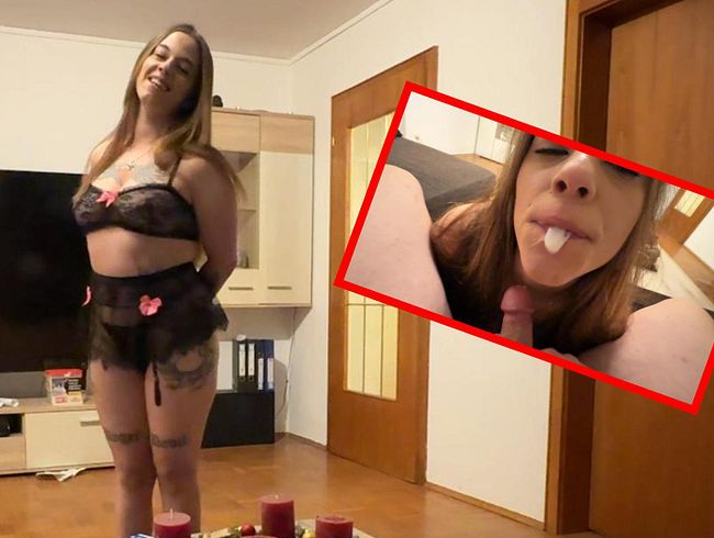 Luna Lynn - Zu Weihnachten spritzt Stiefdaddy mich pervers voll