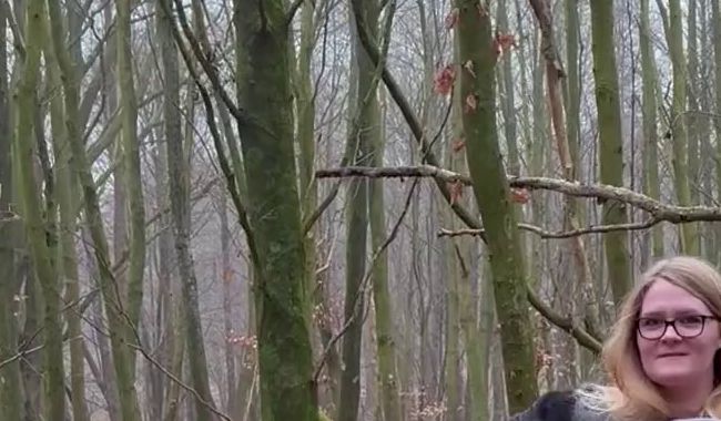 VivianMae strippt im Wald