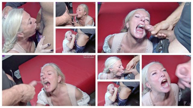 RosellaExtrem genießt die Sperma Flut im Pornokino