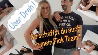 Studentin-Aneta bei seinem ersten User Dreh