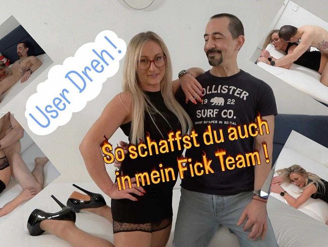 Studentin-Aneta bei seinem ersten User Dreh