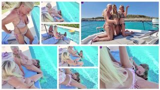 Mit einer feuchten Pussy am Pool @ Rosella Extrem