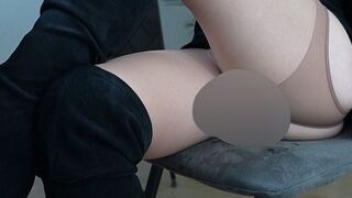 Young-Devotion will eine Sperma Möse zum Mittag