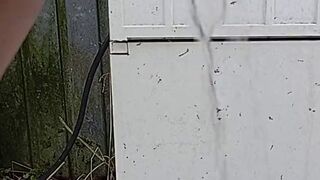 HungrigesBiest pisst in den Schnee