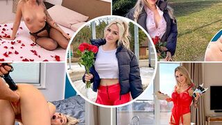Lisa_Sophie dreht auch an Valentinstag einen Porno