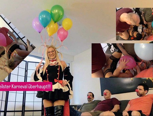 Studentin-Aneta beim Hardcore User Gangbang