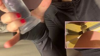[Lilly Daemon] Ich teste einen 20cm Dildo im Arsch
