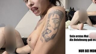 GianinaTS fistet seinen Arsch zum ersten Mal