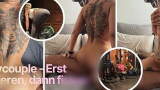 (glorycouple-x) Erst ein hartes Workout, dann ein harter Fick