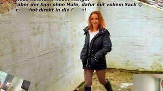 Sexy-Rachel lässt sich von einen geilen Hengst ficken