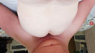 (Creampiemama) Bavarian-Bareback reitet meine Pussy ein