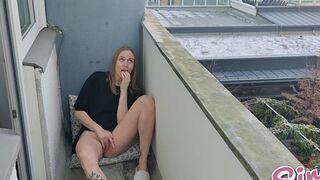 SirenaSweet: Nachbar schaut mir zu und ich genieße es