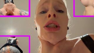 Emma_Wolf zeigt sich in Leder als Wichsvorlage