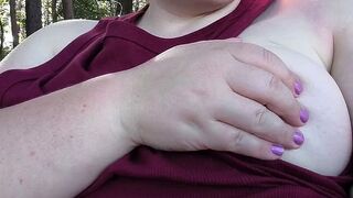 bbw_93 beim heftigen Outdoor Fick