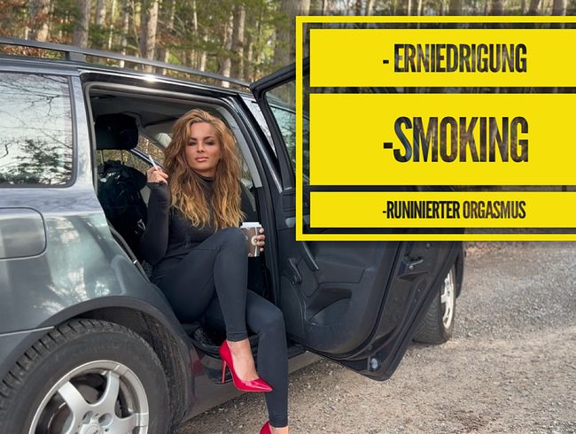 Arya_LaRoca: Nichts für Weicheier! Erniedrigung / Smoking !!