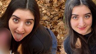Schwanz leer saugen im Wald @ LeahSnuSnu