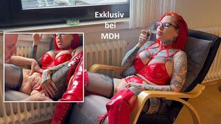 Cat-Coxx erzieht ihren Mann zu einem Sperma Lecker