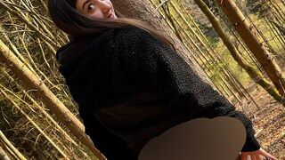 Leah Snu Snu wird fast beim Outdoor Sex erwischt