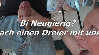 blondehexe macht auch mit Gays einen Dreier