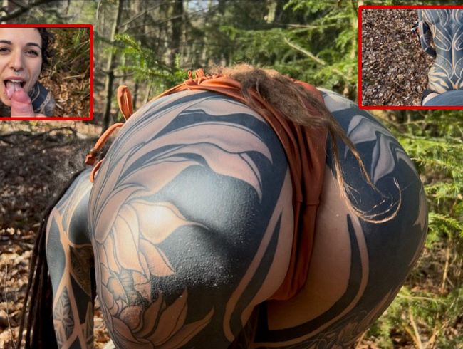 Aja-Moon wird vom Fotografen vollgewichst