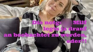 UschiBAVARIA möchte beim Sex beobachtet werden