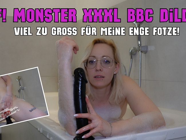 Omg dieser BBC Dildo ist zu groß für meine Fotze [LeaKirsch]