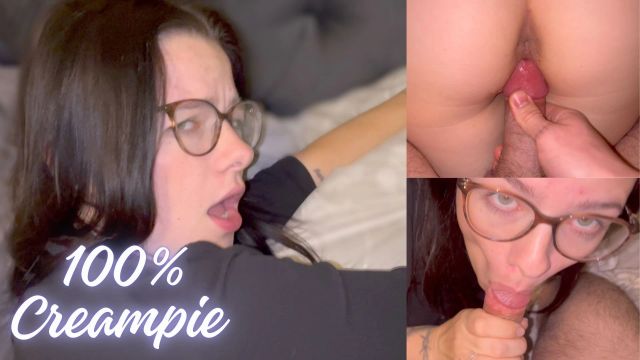 Roxi-black genießt den ersten Creampie in der neuen Wohnung