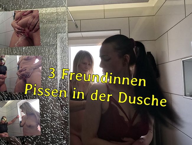 SweetSusiNRW bei der Piss Orgie in der Dusche