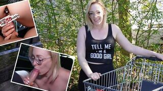(LeaKirsch) Nasser Deepthroat und geiler Doggy Creampie