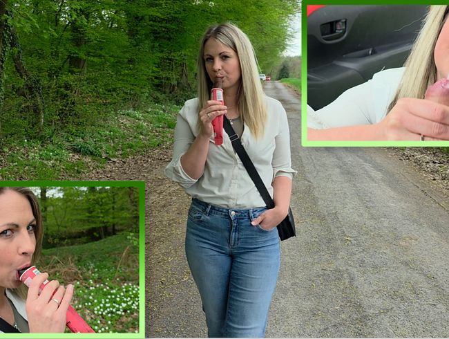 Eis Essen macht Lust auf Sperma Nachtisch (Sexy-Milf-Diana)